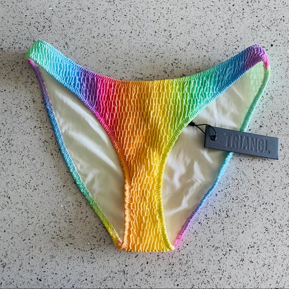 Triangl rainbow bikini Clearance